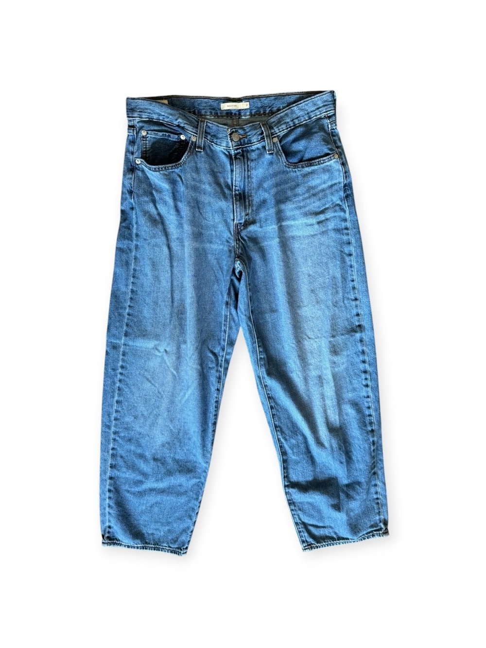 Levi's Premium Baggy Dad Jeans Size 31 High Rise Relaxed Denim